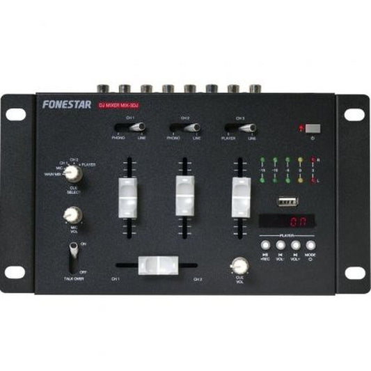DJ table FONESTAR MIX-3DJ