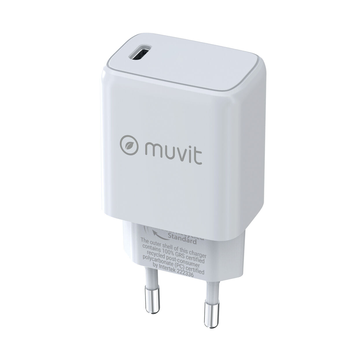 Wall Charger Muvit MCACC0014 White 30 W