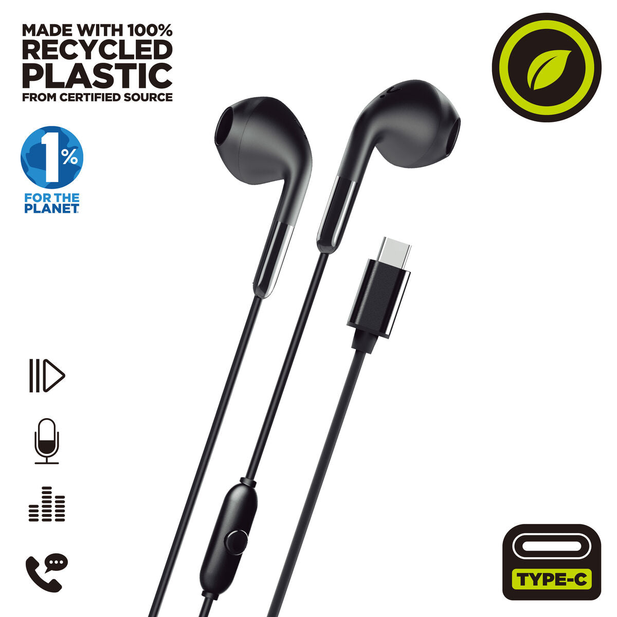 Headphones Muvit for Change E58