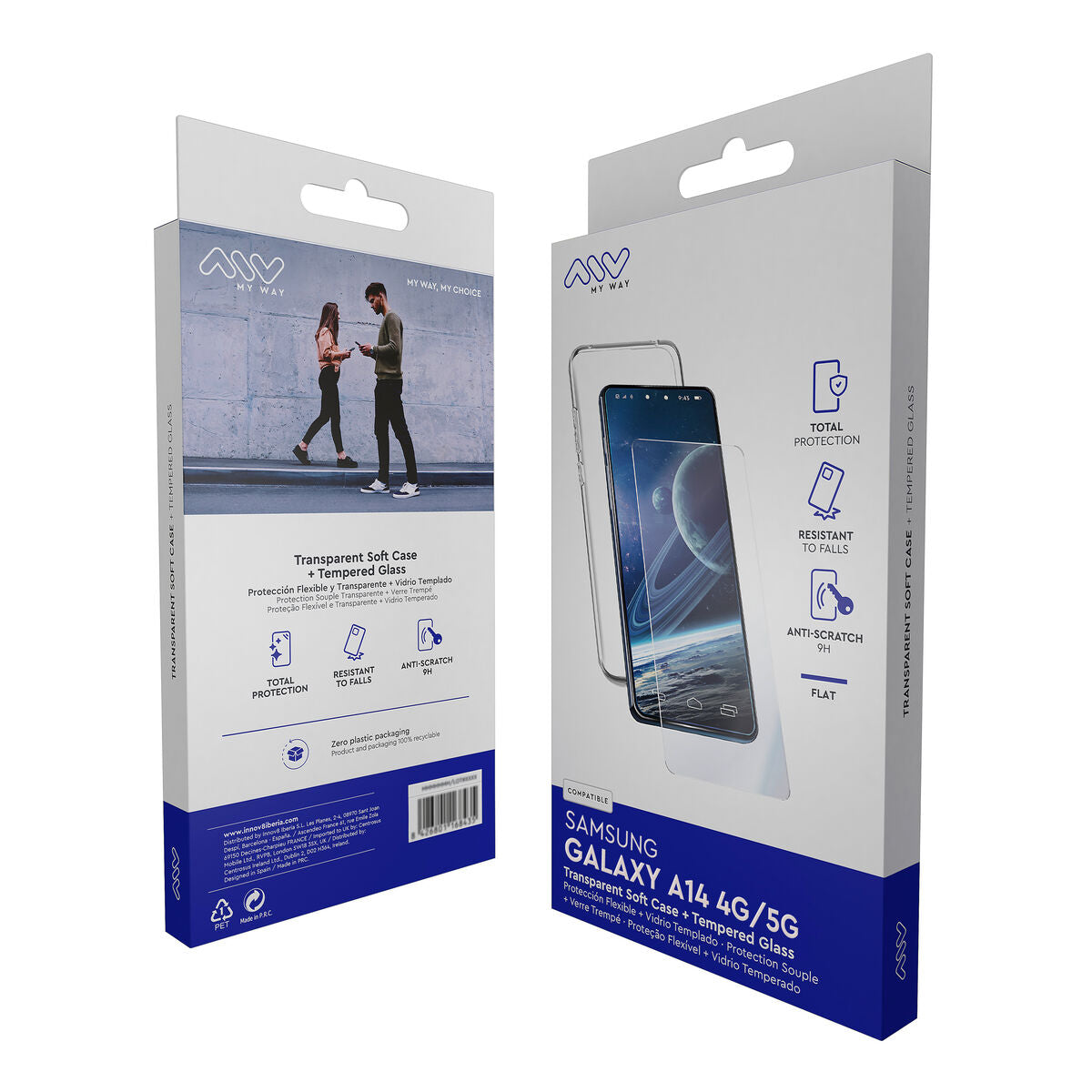 Mobile Case and Protector Myway Galaxy A14 4G/5G Samsung Galaxy A14 5G