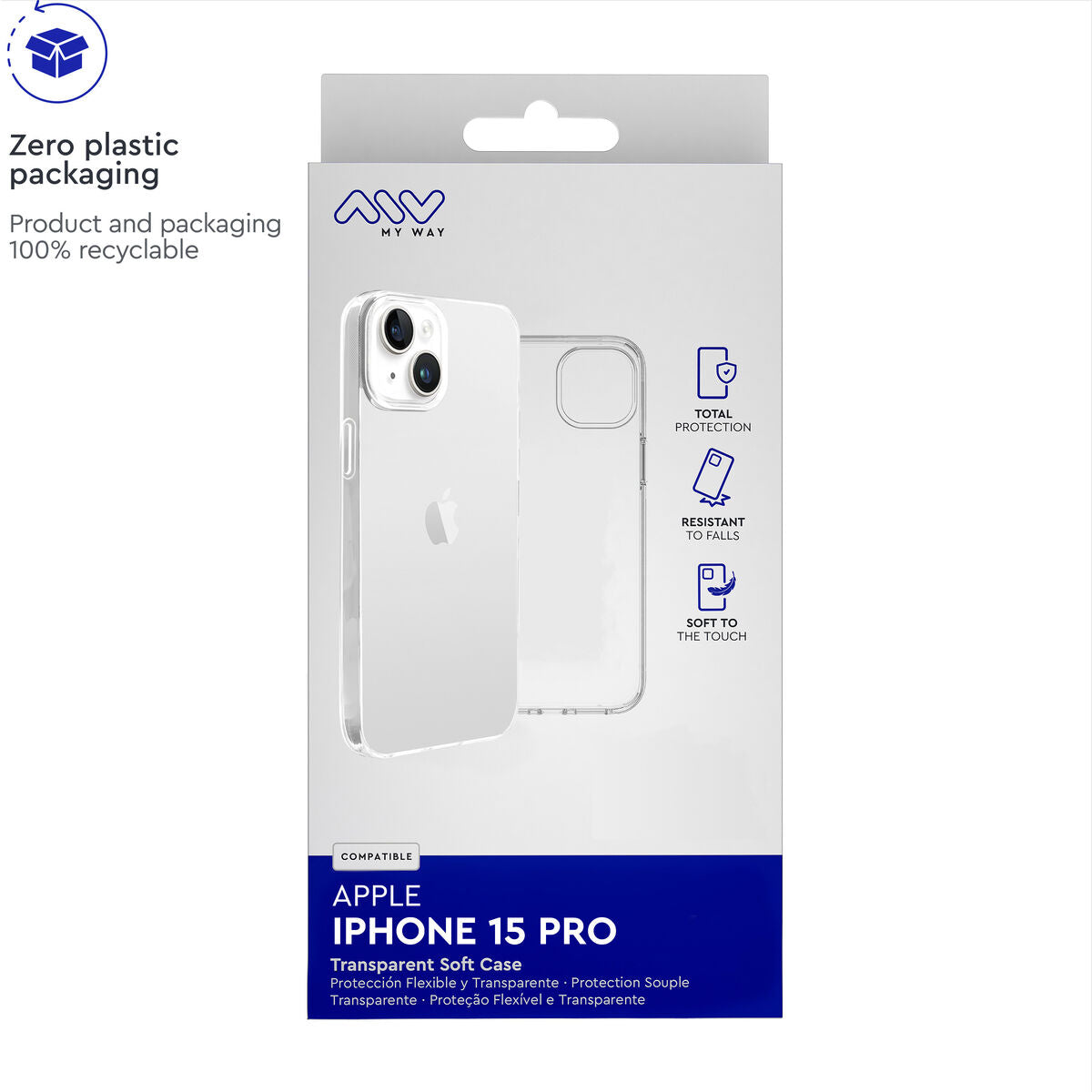 Mobile cover Myway iPhone 15 Pro
