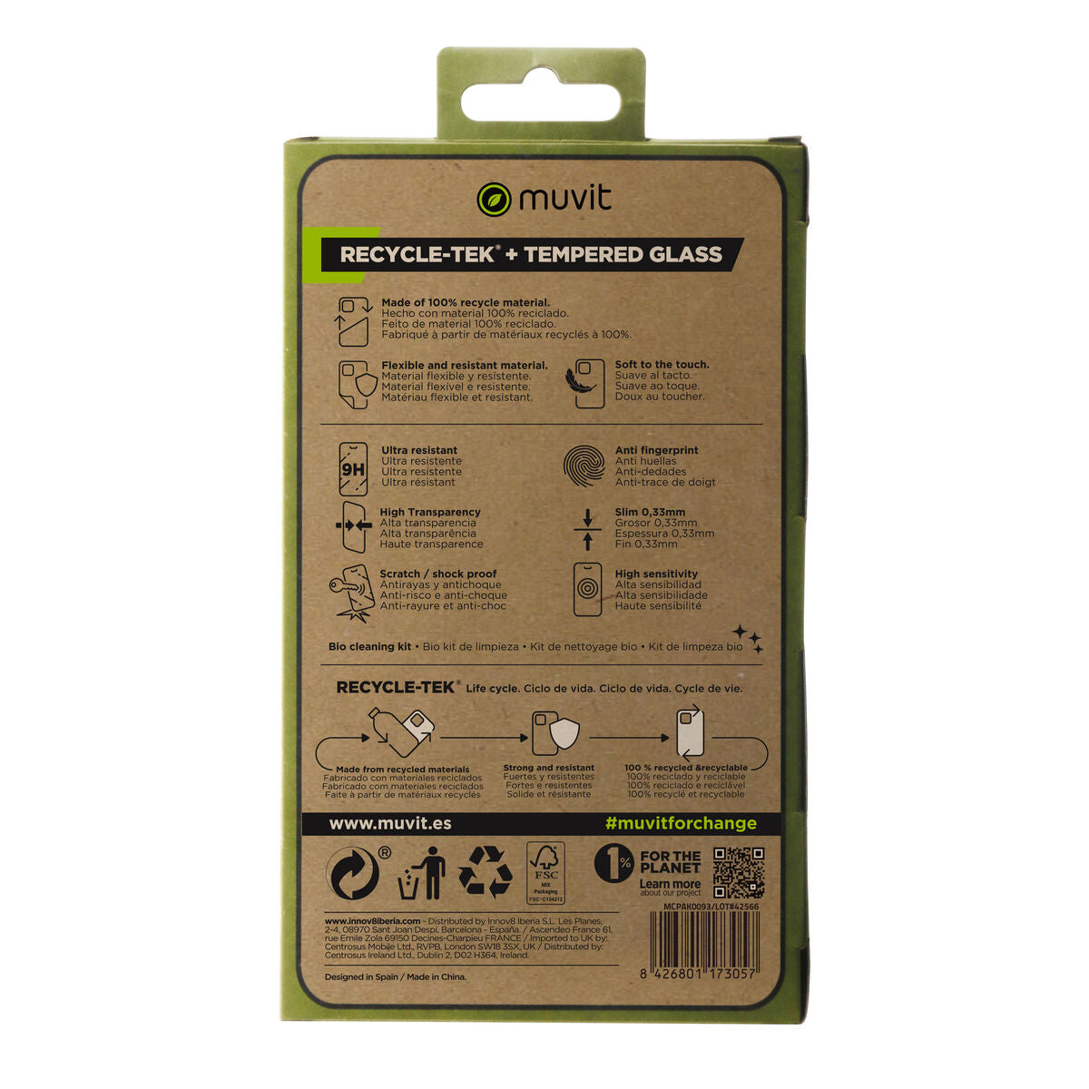 Mobile Case and Protector Muvit for Change Samsung Galaxy S24 Ultra Samsung Galaxy S23 Ultra