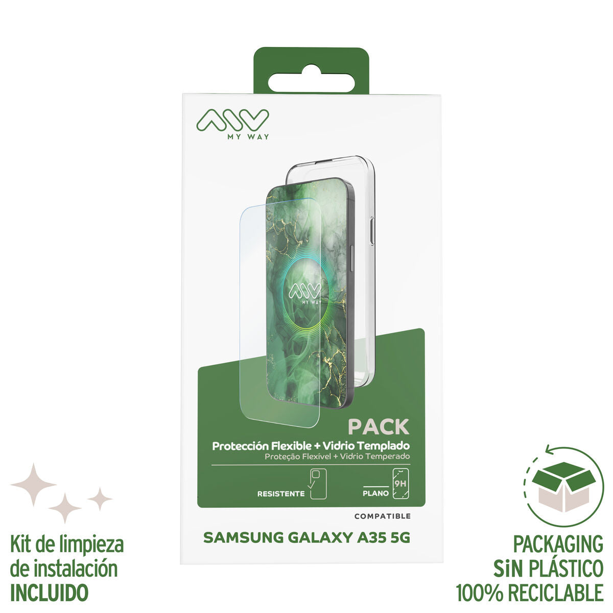 Mobile Case and Protector Myway Galaxy A35 5G Samsung Galaxy A34 5G