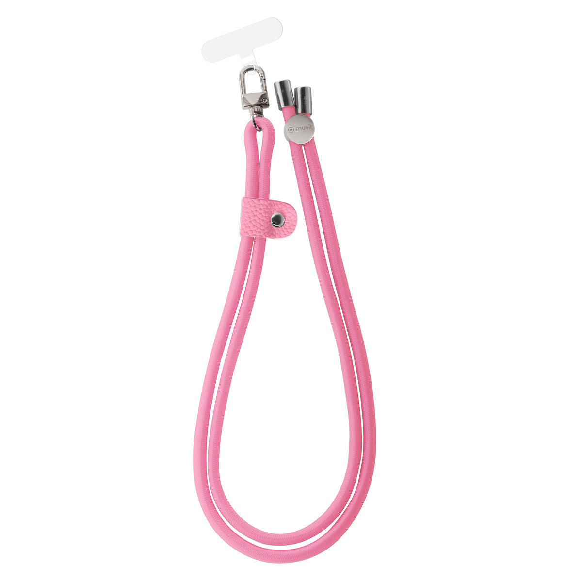 Mobile Phone Lanyard Muvit for Change Pink