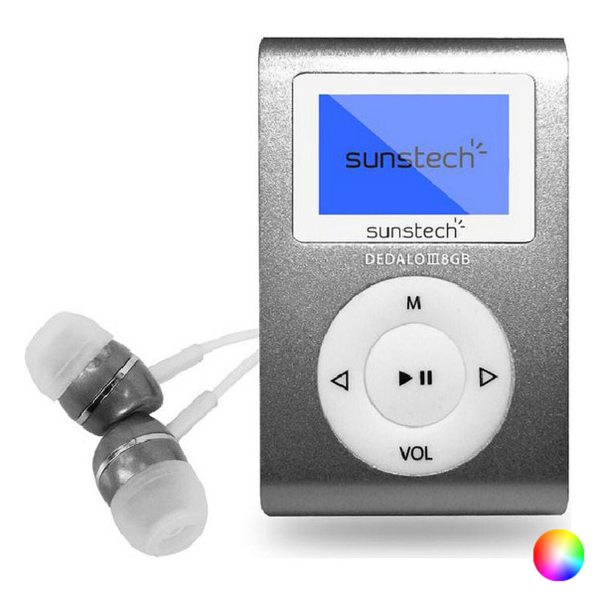 MP3 Player Sunstech Dedalo III 1,1" 8 GB