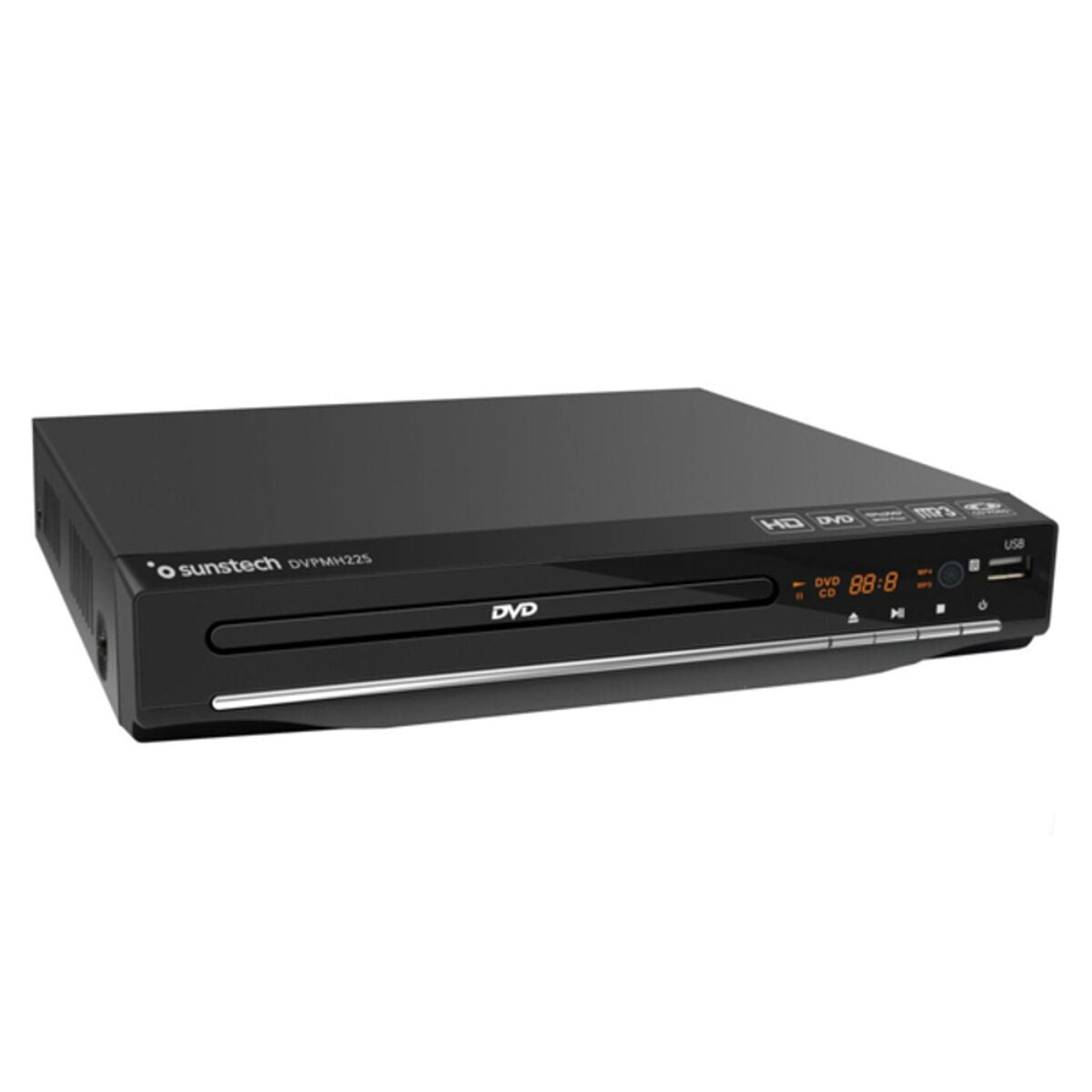 DVD Player Sunstech DVPMH225 Black