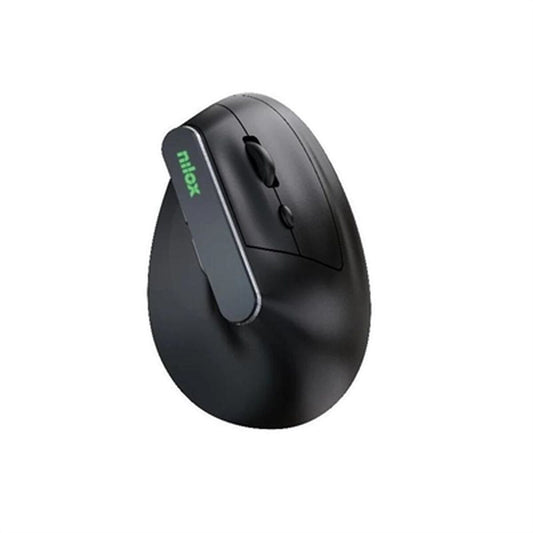 Mouse Nilox Wir Vertical Rec. Silen 1600 DPI Black 1600 dpi