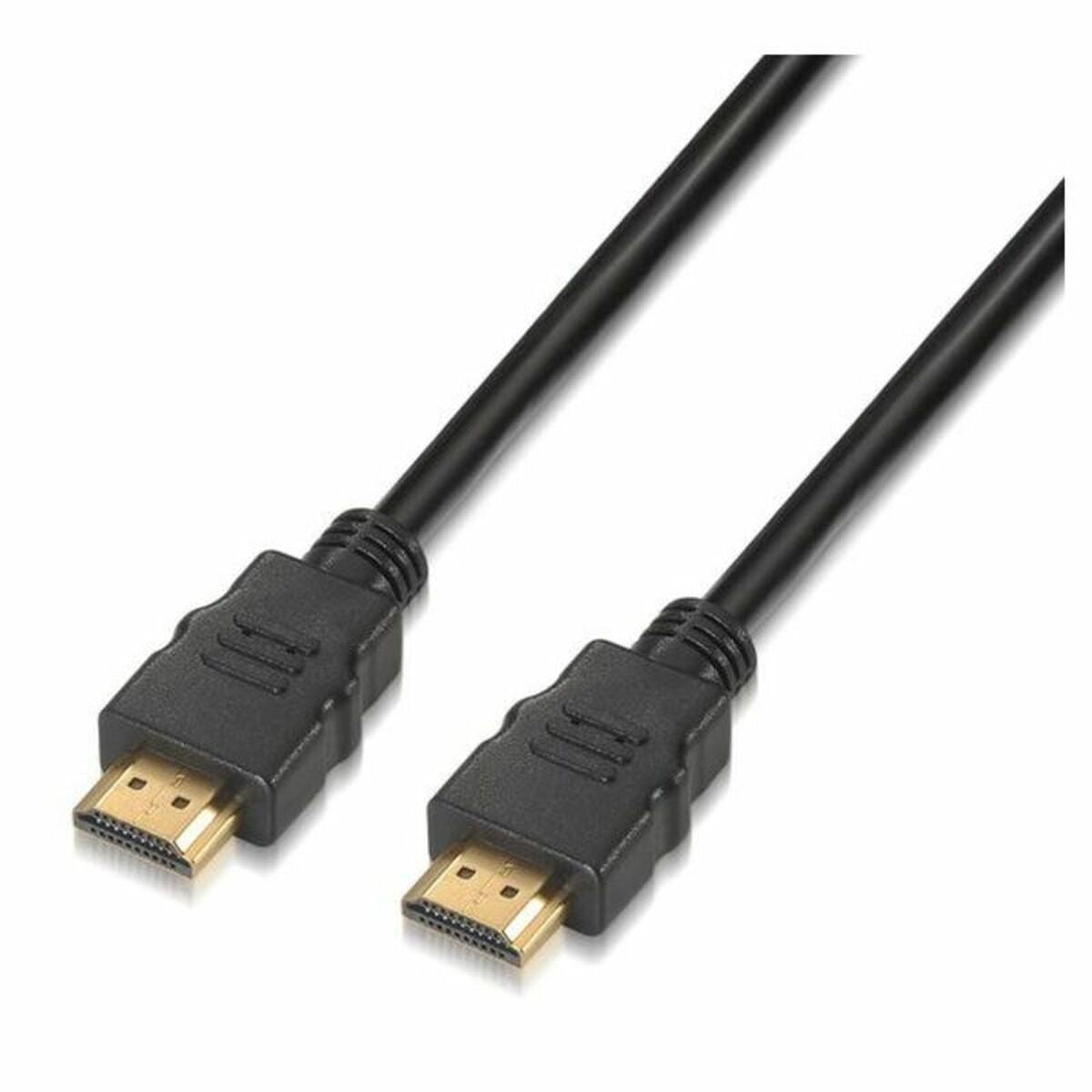 HDMI cable with Ethernet NANOCABLE 10.15.3602 2 m Black 2 m