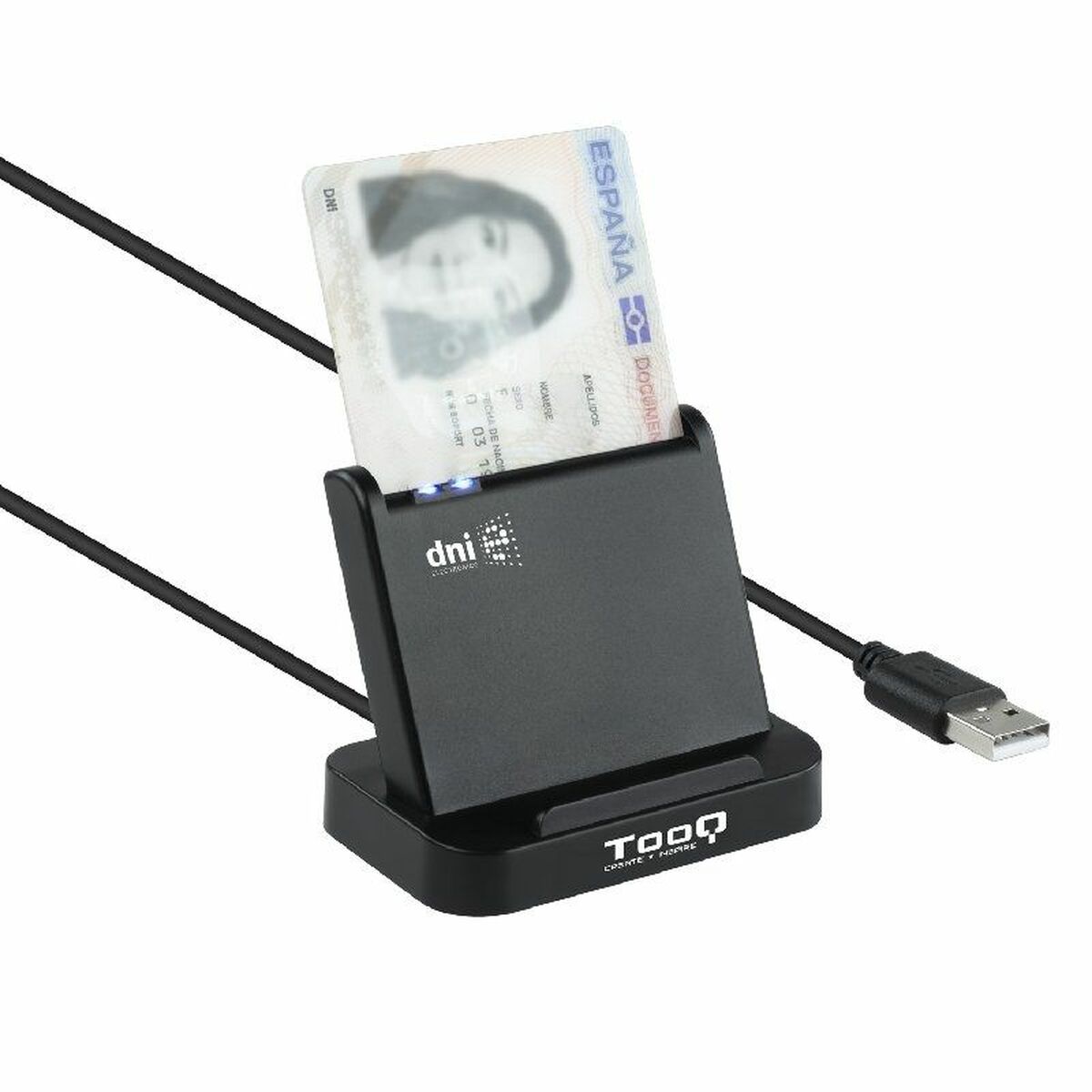 Smart Card Reader TooQ TQR-220B Black