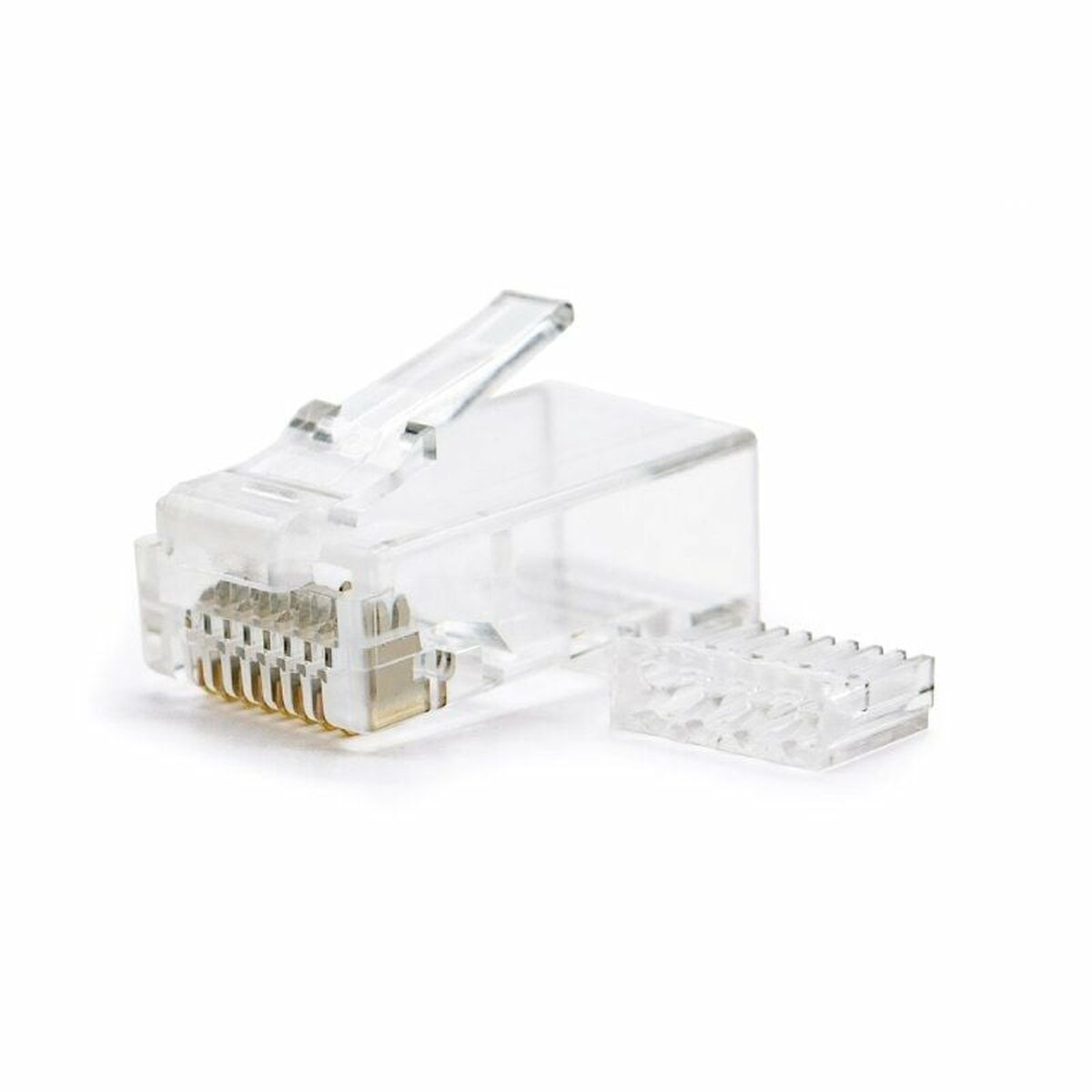 RJ45 Connector NANOCABLE 10.21.0201-100 Transparent