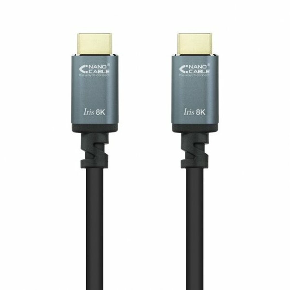 HDMI Cable NANOCABLE 10.15.8010 10 m Black