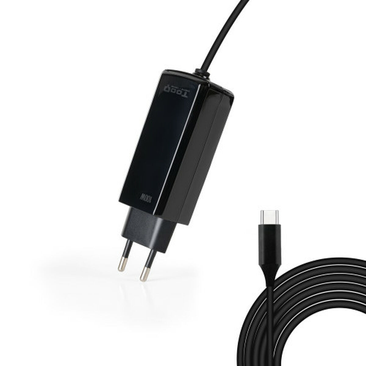 Laptop Charger TooQ GAN USB-C PD 100W Cúbico 100 W