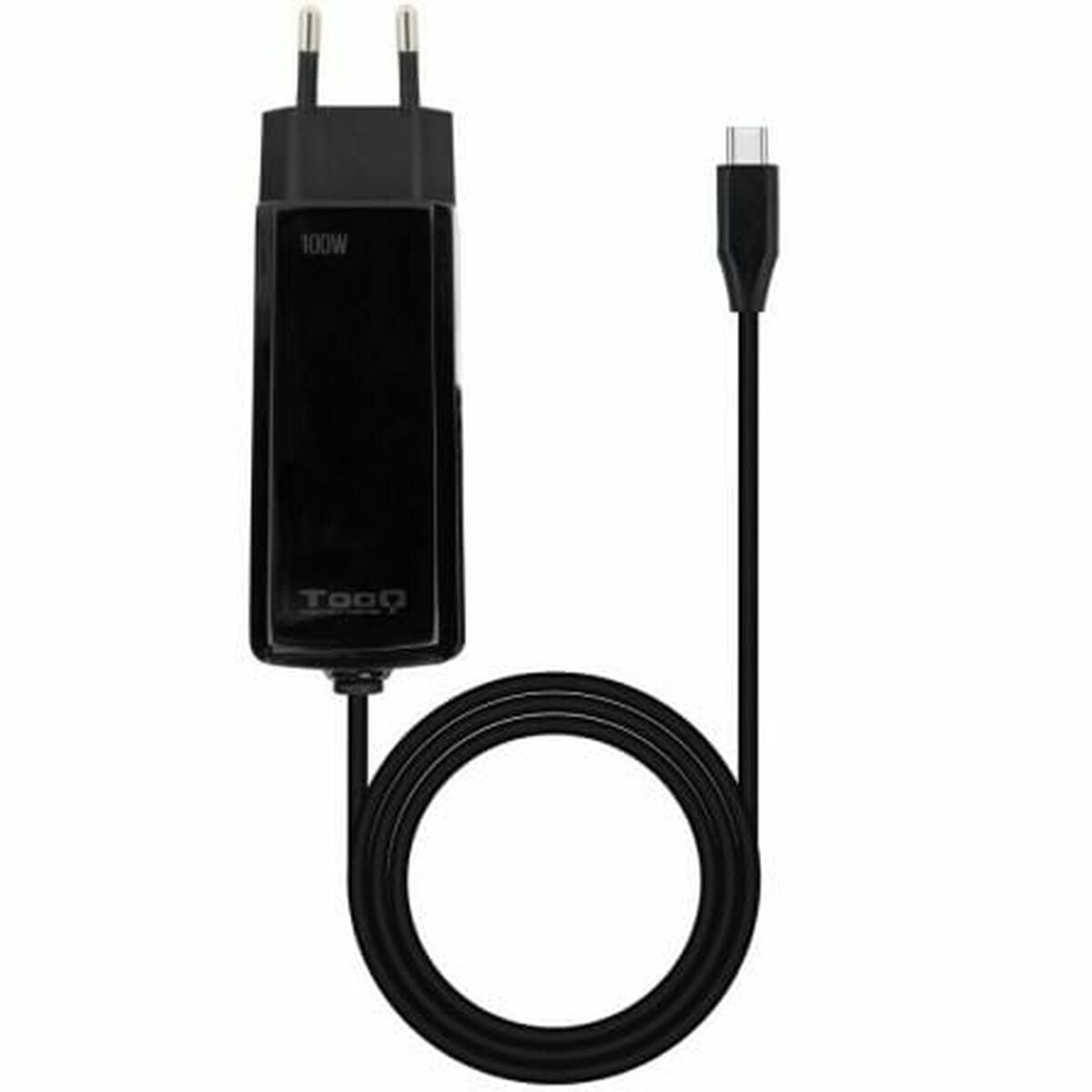 Laptop Charger TooQ GAN USB-C PD 100W Cúbico 100 W