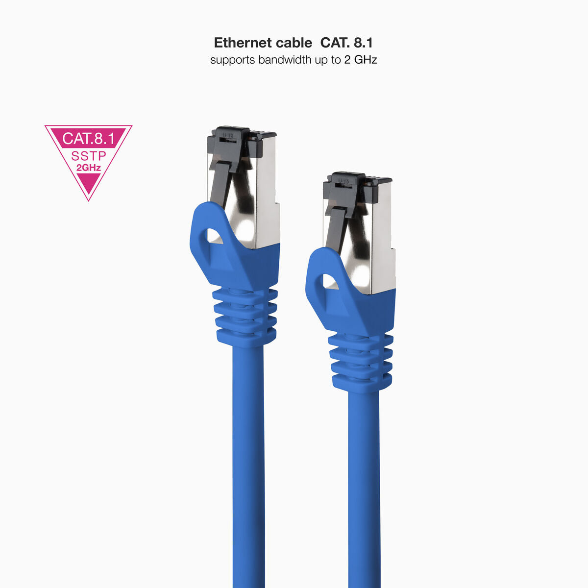 USB Cable NANOCABLE 10.20.2002-BL Blue 2 m