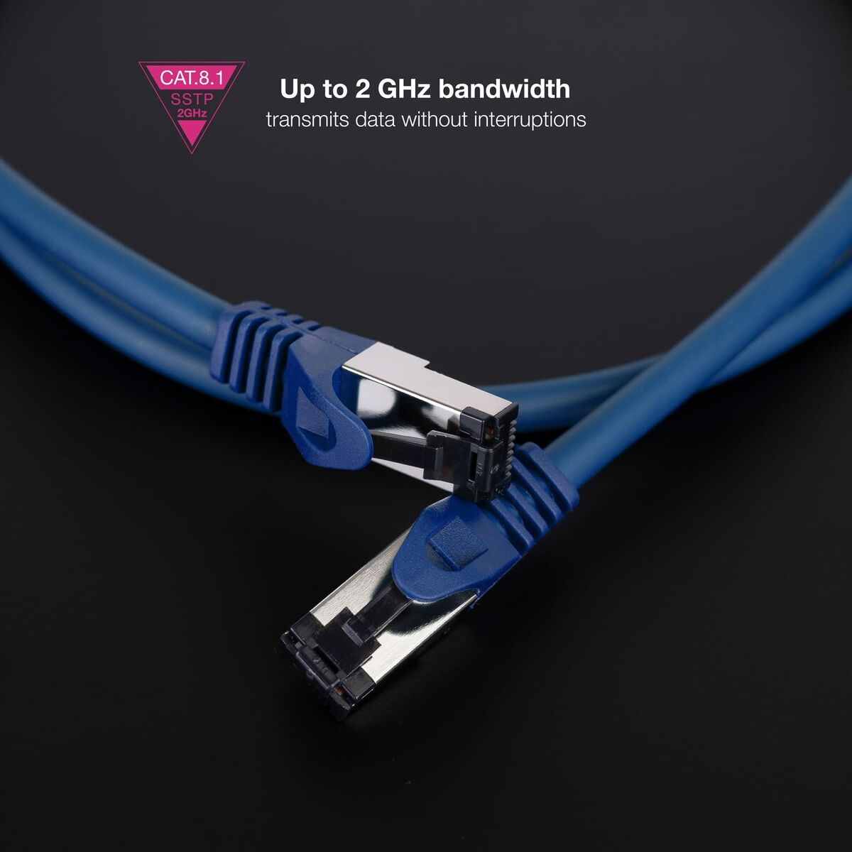 USB Cable NANOCABLE 10.20.2002-BL Blue 2 m