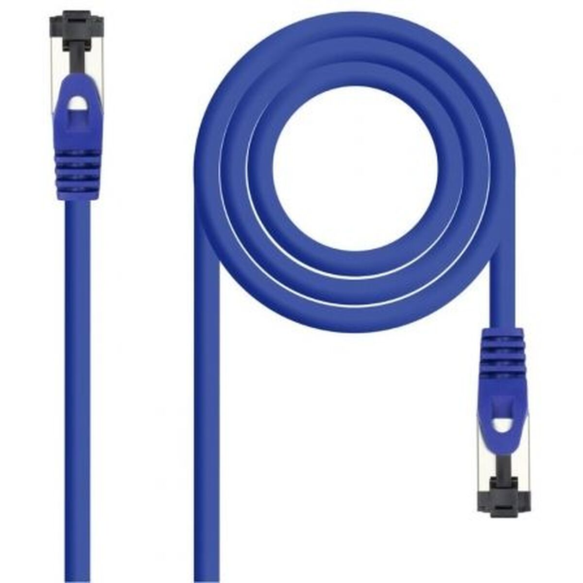 USB Cable NANOCABLE 10.20.2002-BL Blue 2 m