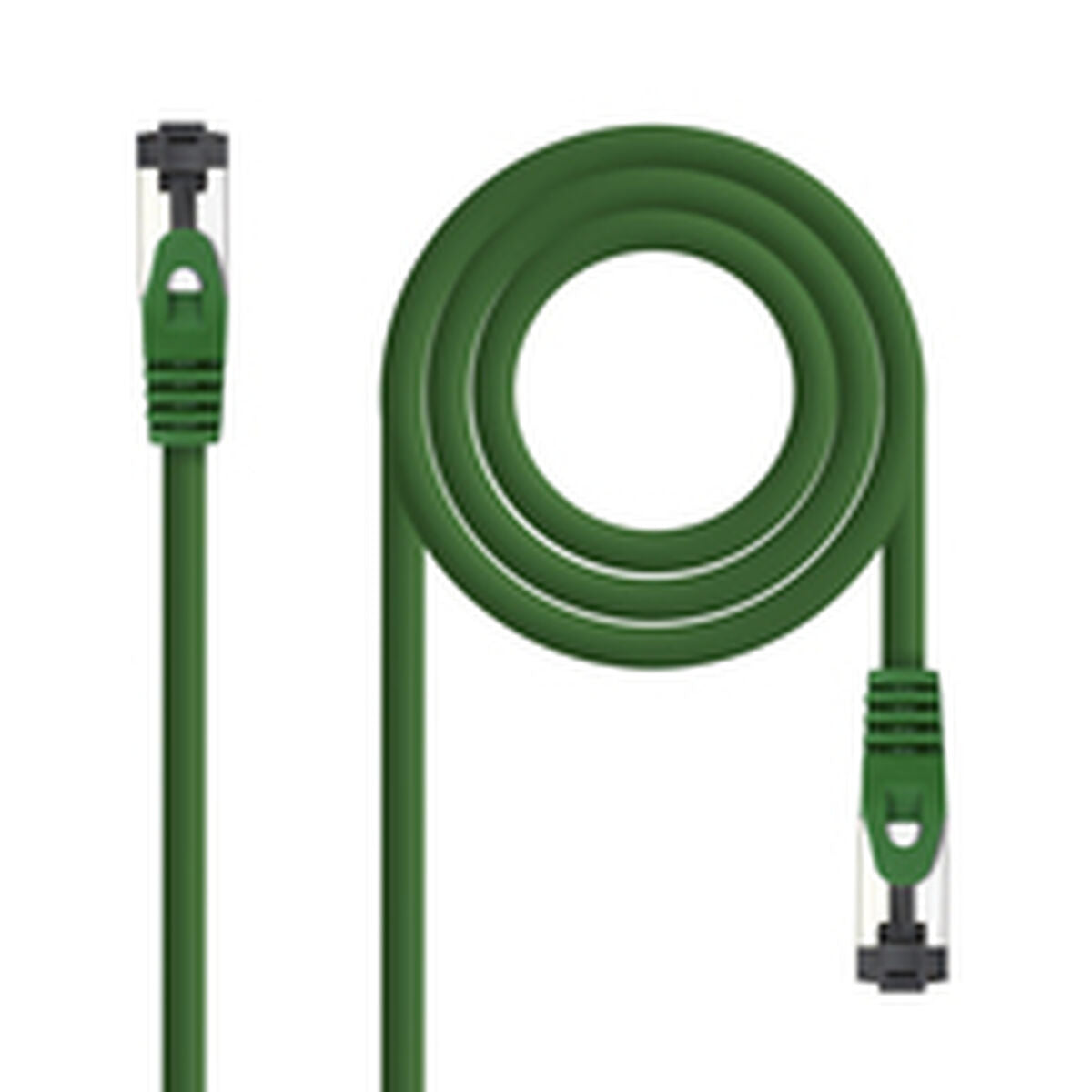 USB Cable NANOCABLE 10.20.2002-GR Green 2 m