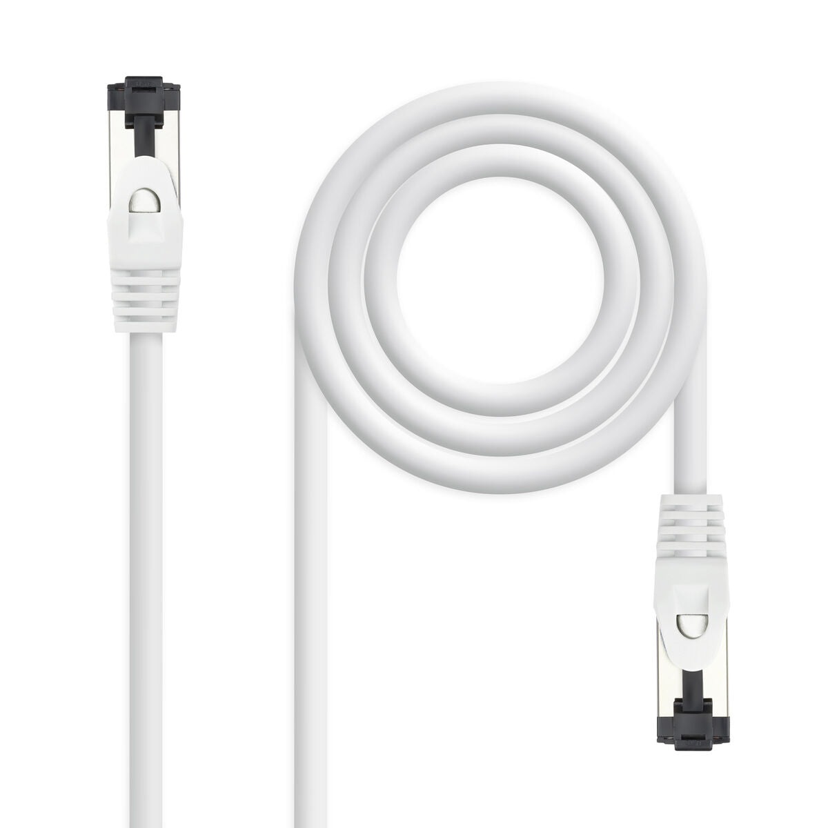 USB Cable NANOCABLE 10.20.2002-W White 2 m