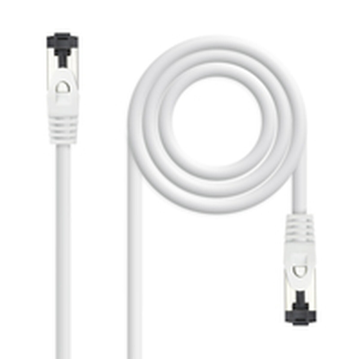 USB Cable NANOCABLE 10.20.2002-W White 2 m