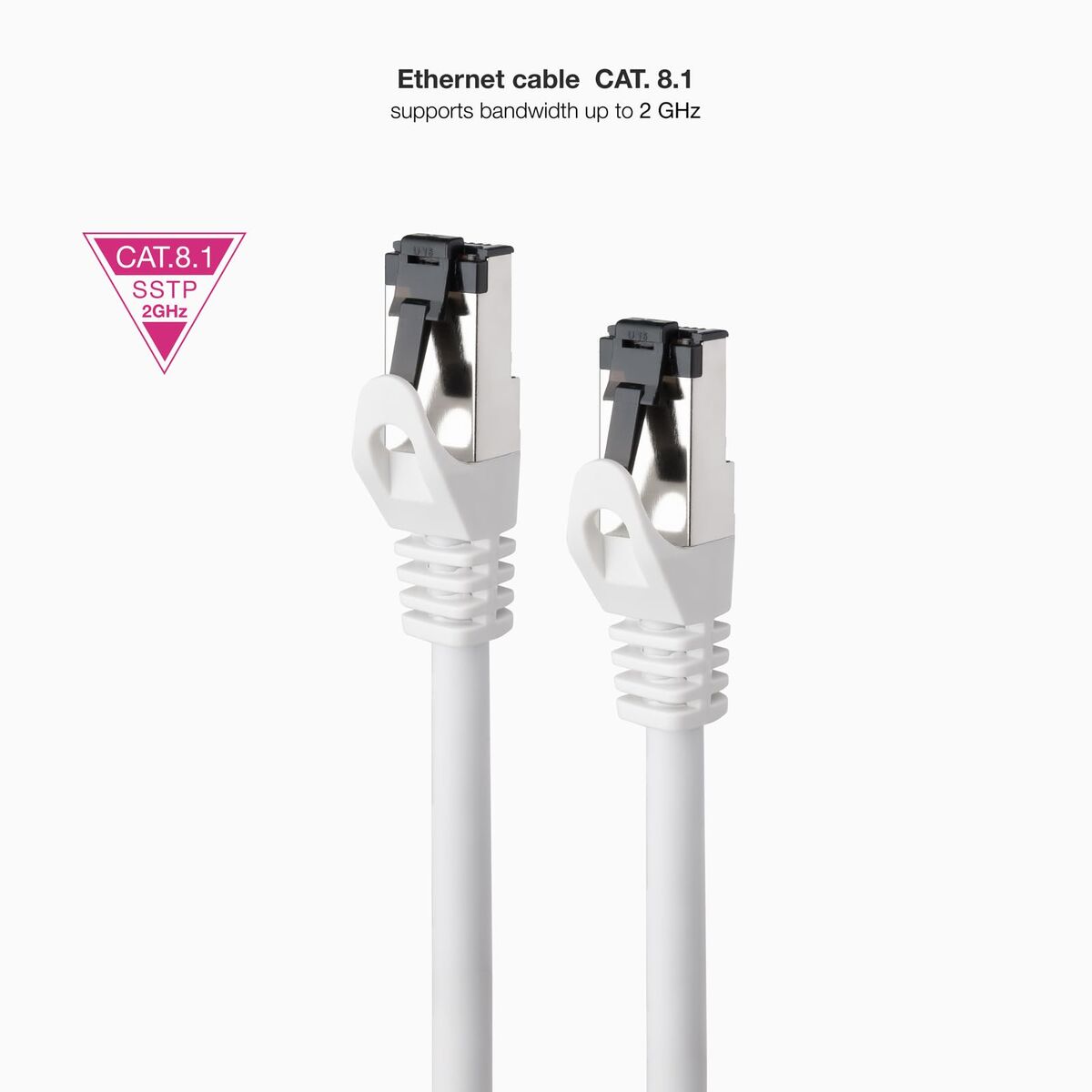 USB Cable NANOCABLE 10.20.2002-W White 2 m
