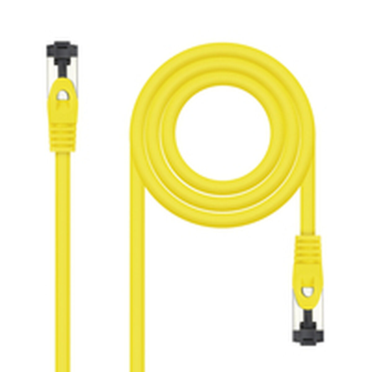USB Cable NANOCABLE 10.20.2002-Y Yellow 2 m