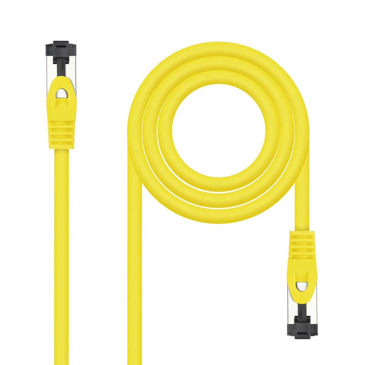 USB Cable NANOCABLE 10.20.2002-Y Yellow 2 m