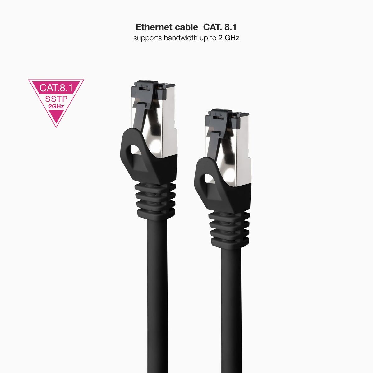 USB Cable NANOCABLE 10.20.2010-BK Black 10 m