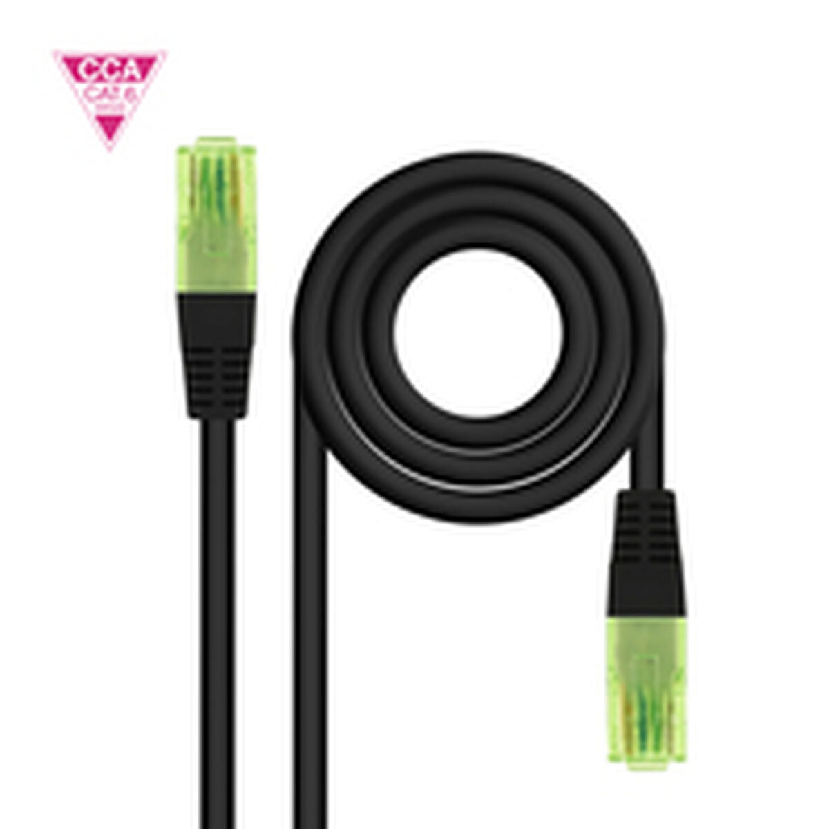 USB Cable NANOCABLE 10.20.1415-BK Black 15 m