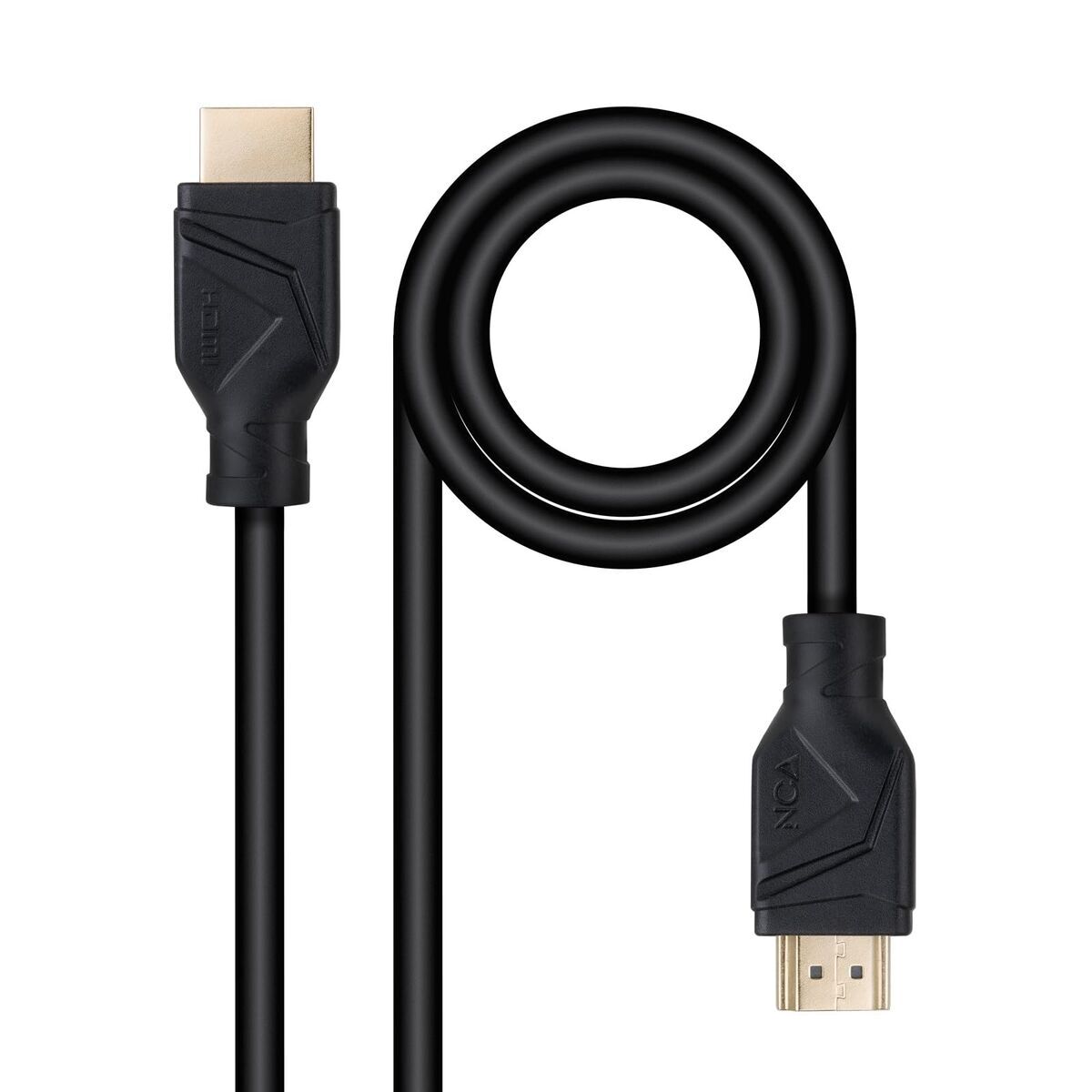 DVI Cable NANOCABLE 10.15.8302 2 m Black