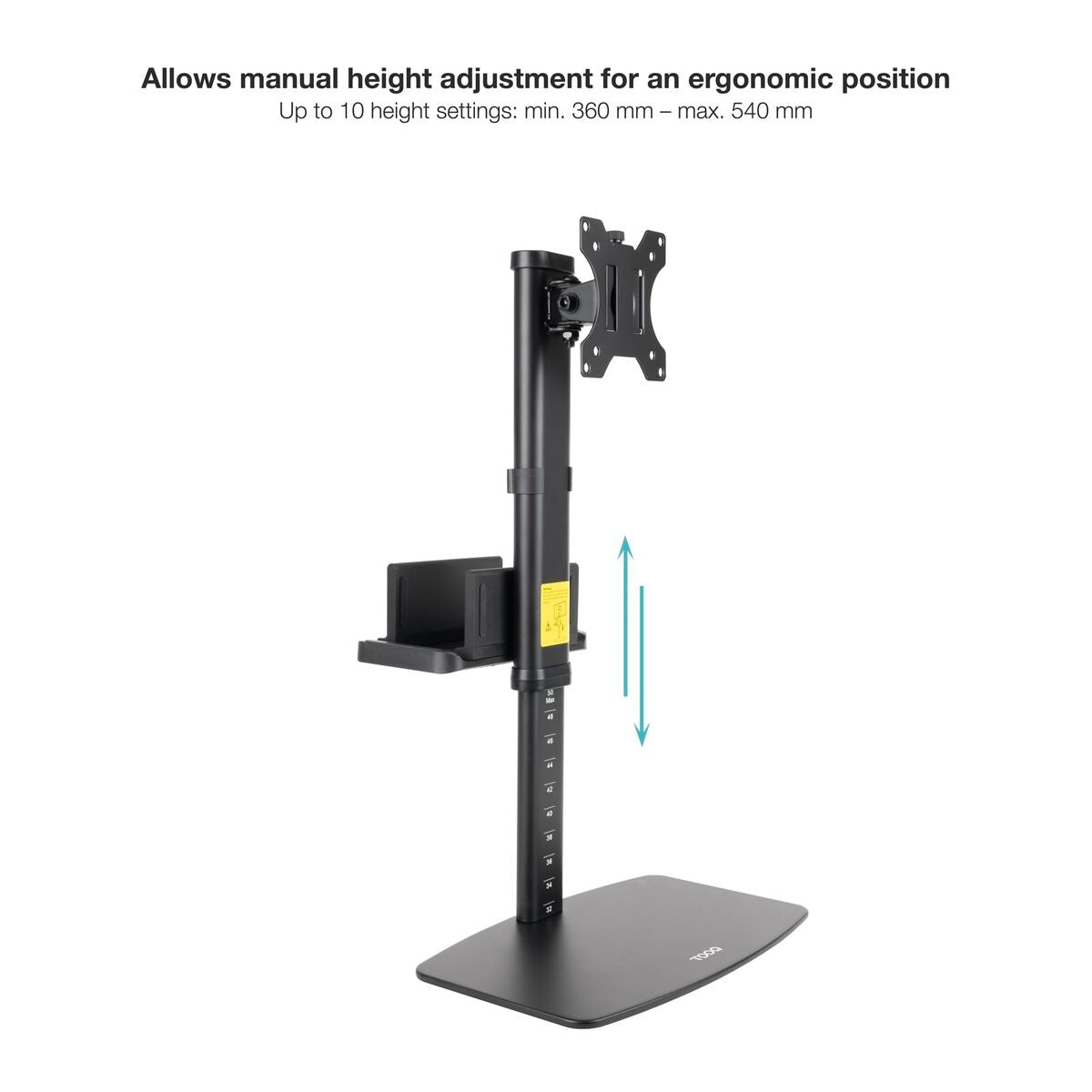 Monitor TooQ DB1128TN-B 17"