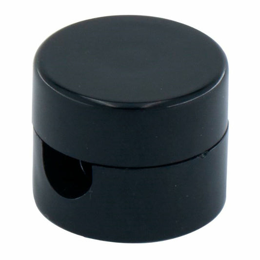 Cable holder F-line Black Plastic 5 Units