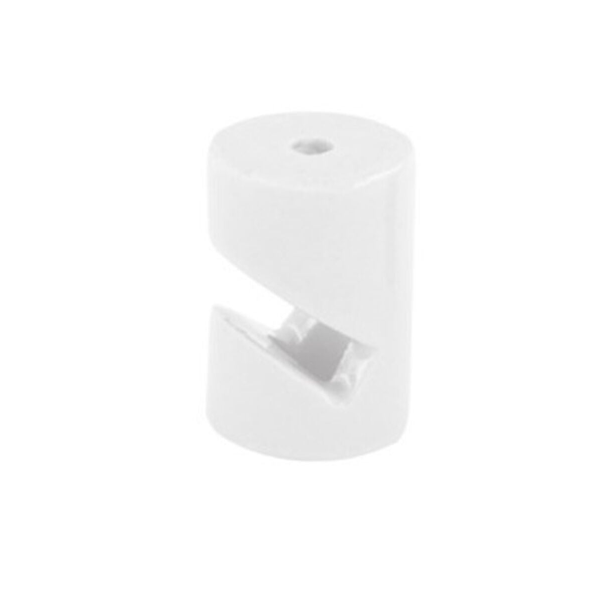 Cable holder F-line White Plastic 5 Units