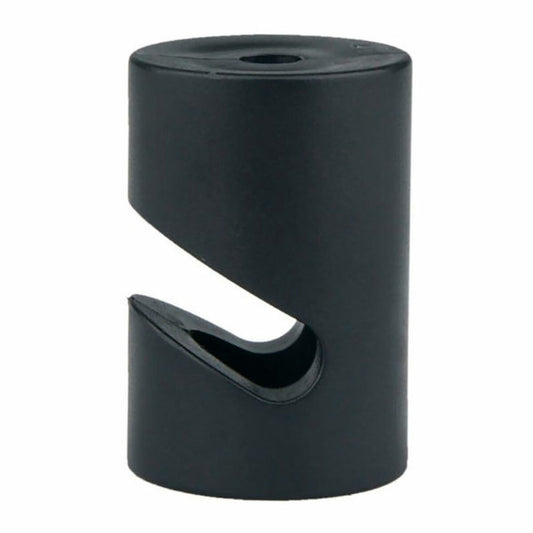 Cable holder F-line Black Plastic 5 Units