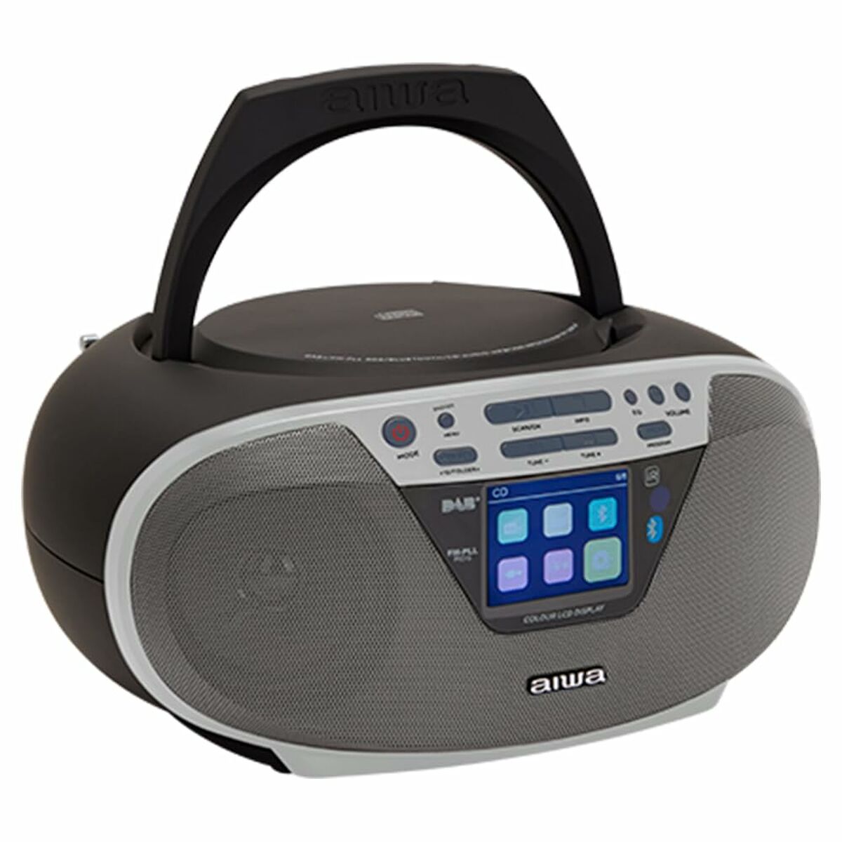 Radio CD MP3 Aiwa BBTU500DAB/SL Silver FM