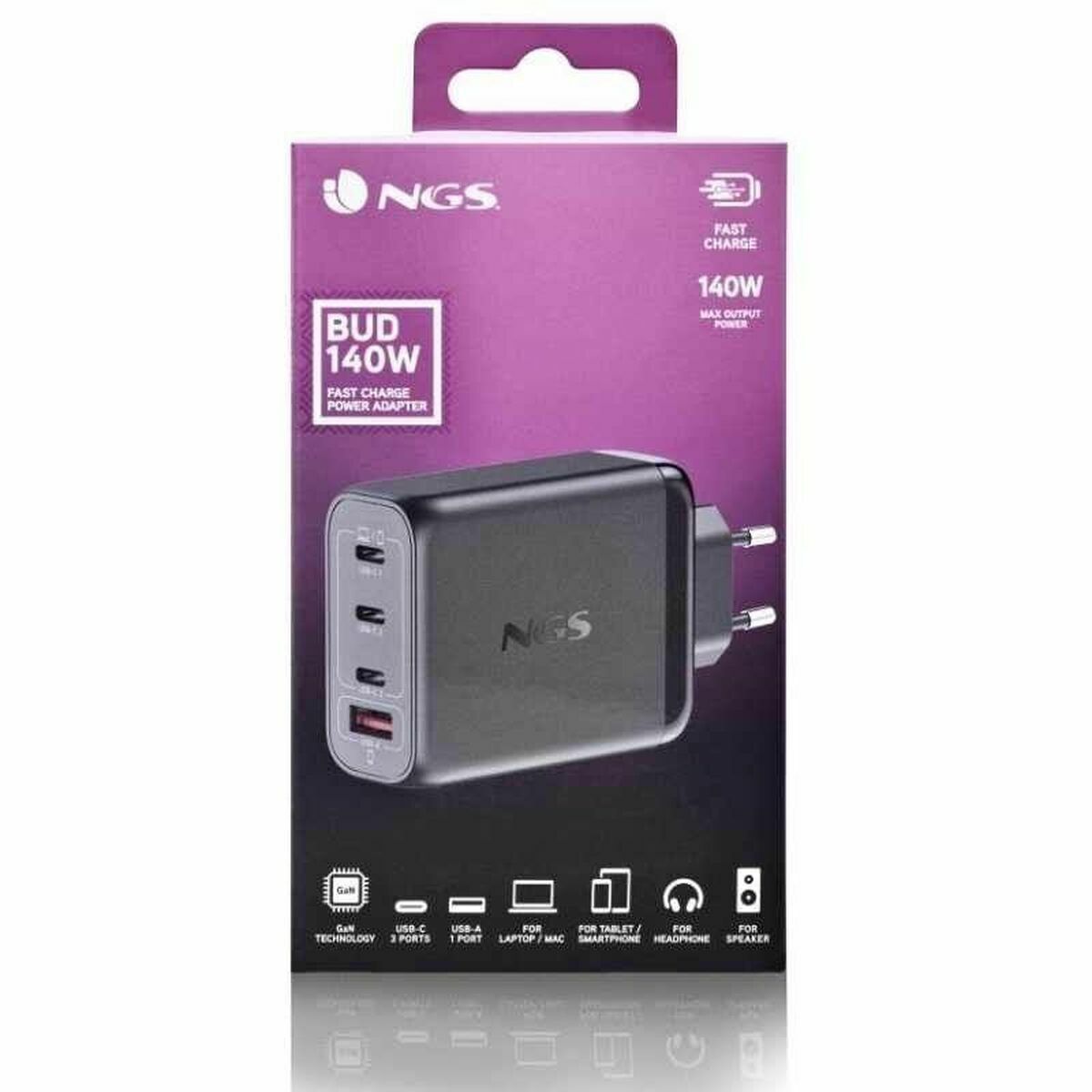 Laptop Charger NGS ULTRARAPIDO140W 140 W