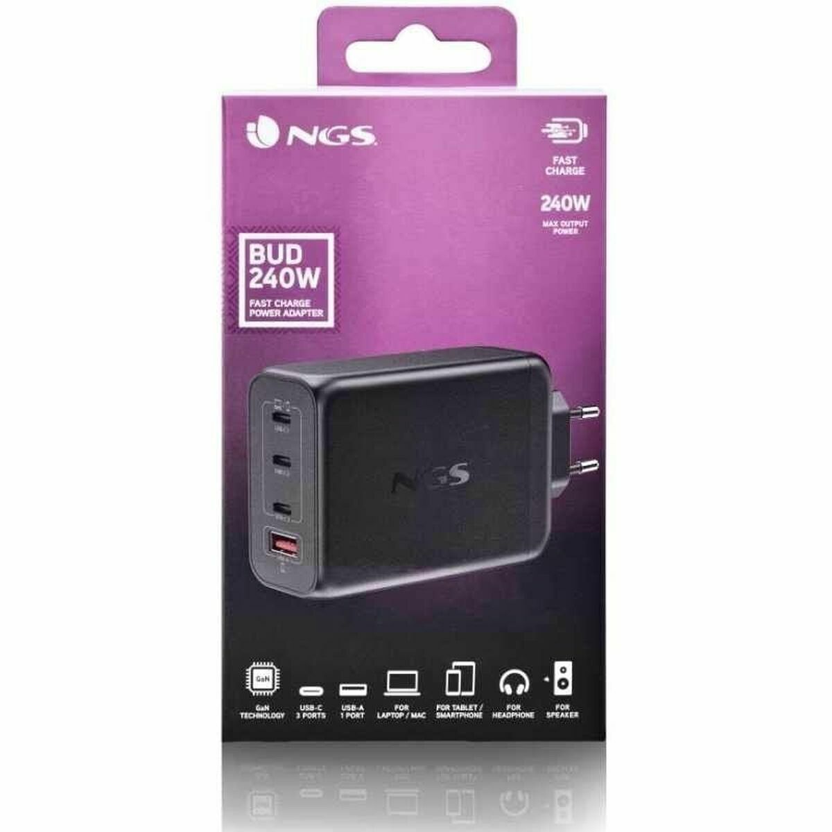 Laptop Charger NGS ULTRARAPIDO240W 240 W