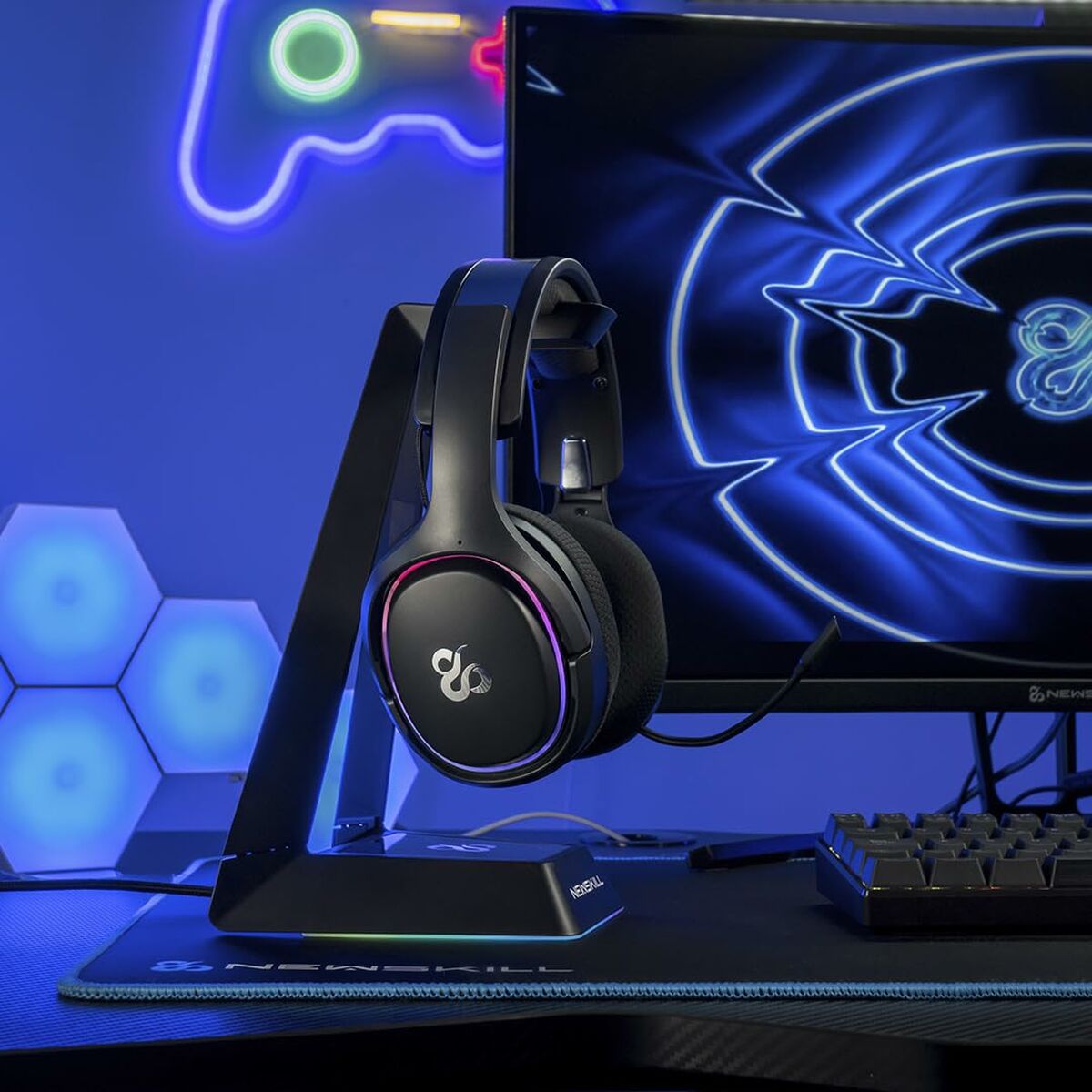 Headphones Newskill NS-HS-ATONV2