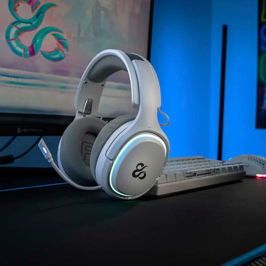 Headphones Newskill NS-HS-ATONV2-IVORY