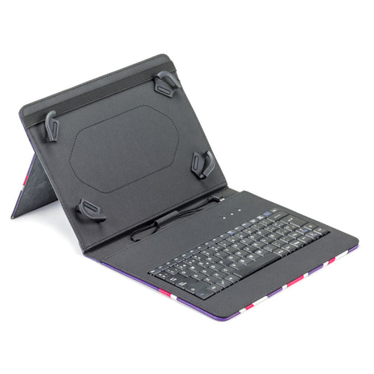 Bluetooth Keyboard with Support for Tablet Maillon Technologique MTKEYUSBPR1 Black Spanish Qwerty