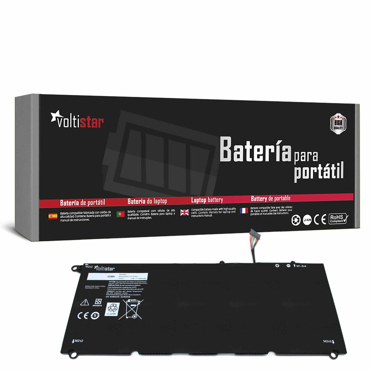 Laptop Battery Voltistar JD25G Blue Orange