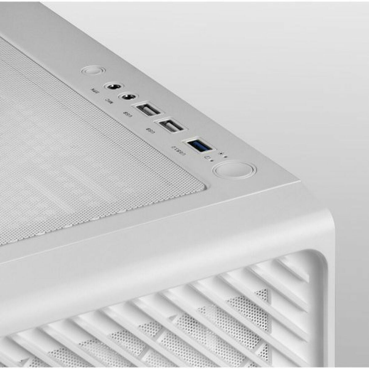 ATX Semi-tower Box Mars Gaming MCFW White