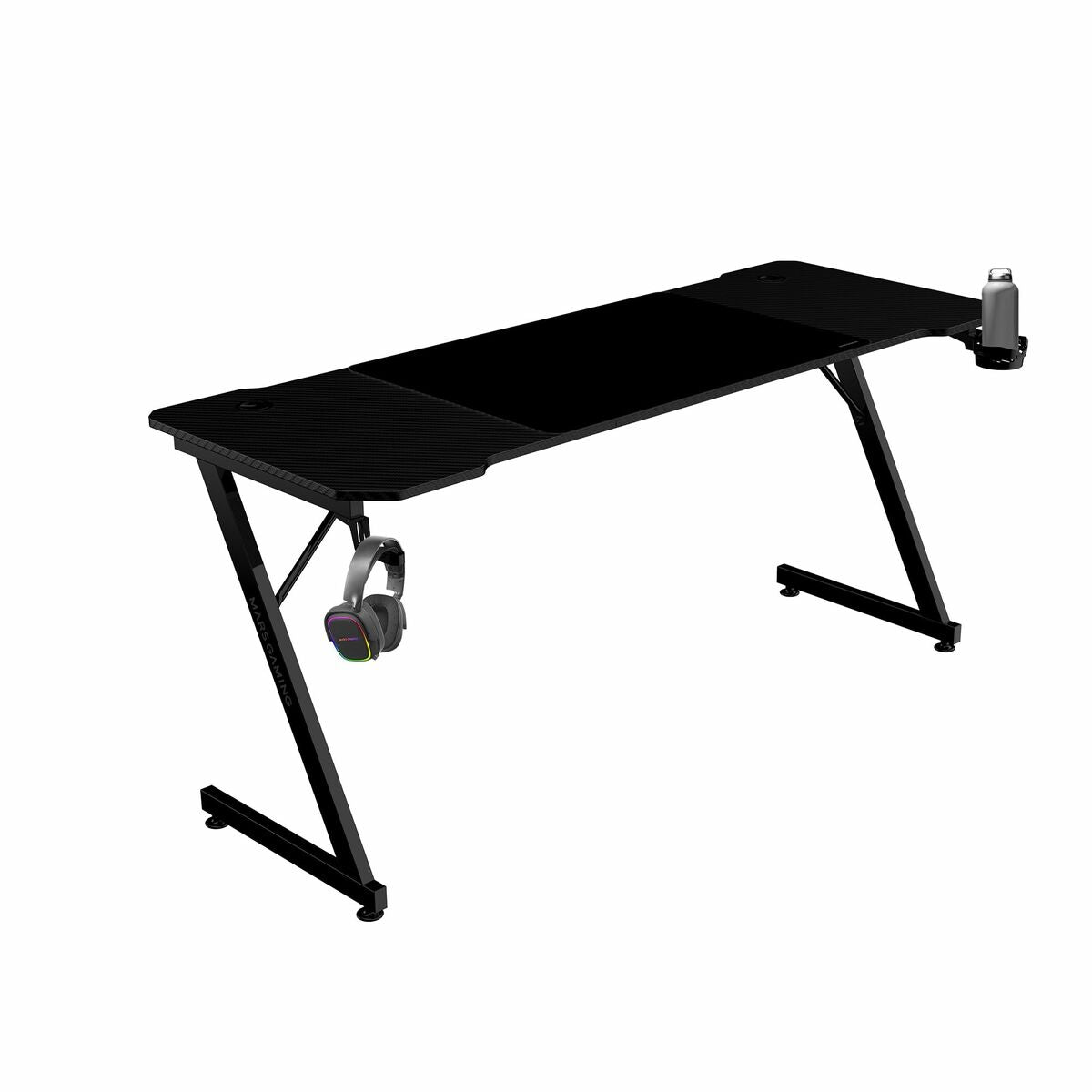Desk Gaming Mars Gaming ERGO Black 160 x 60 cm