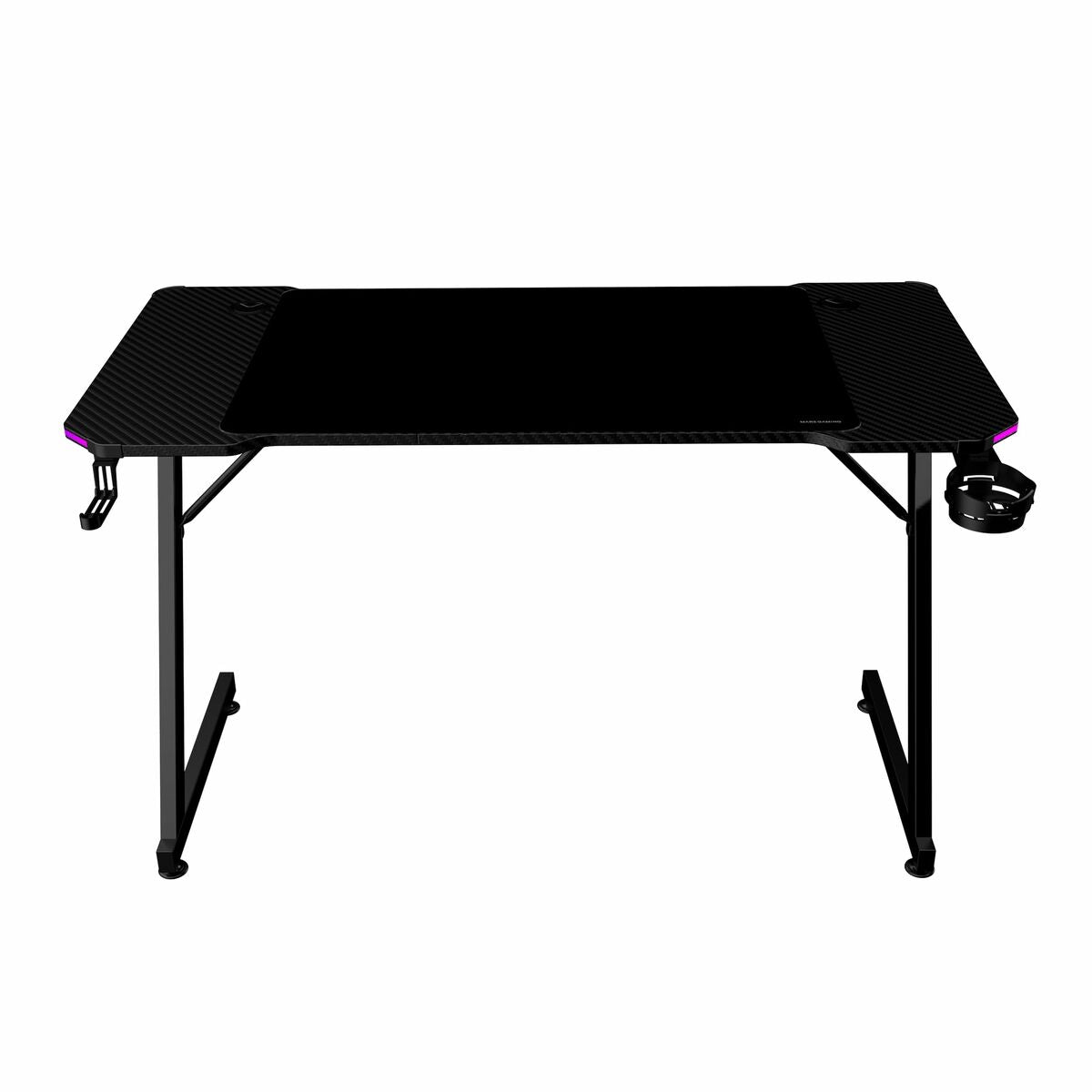 Desk Gaming Mars Gaming ESCRITORIO ERGO RGB Black 120 x 60 cm