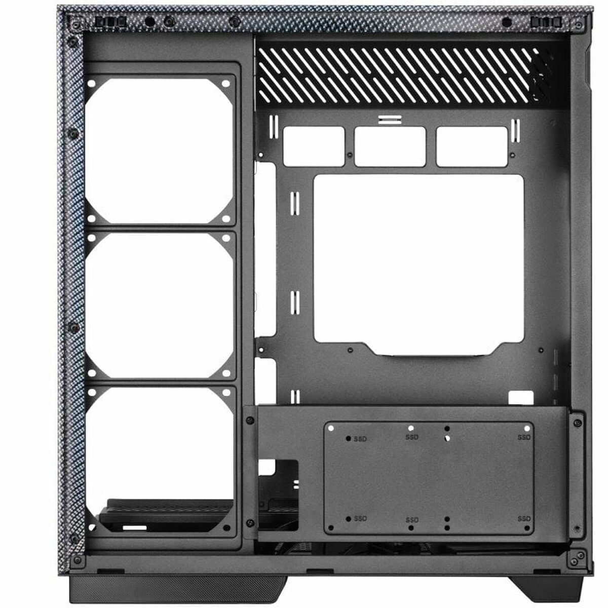 ATX Semi-tower Box Mars Gaming MC3GFPRO Black