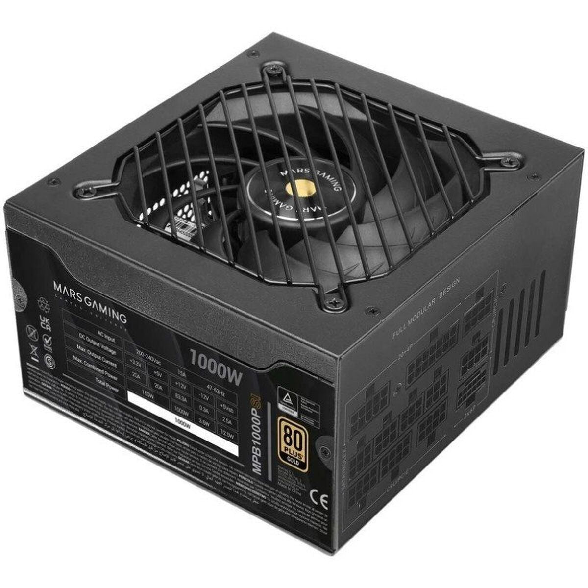 Power supply Mars Gaming MPB1000PSI ATX 1000 W 80 Plus Gold