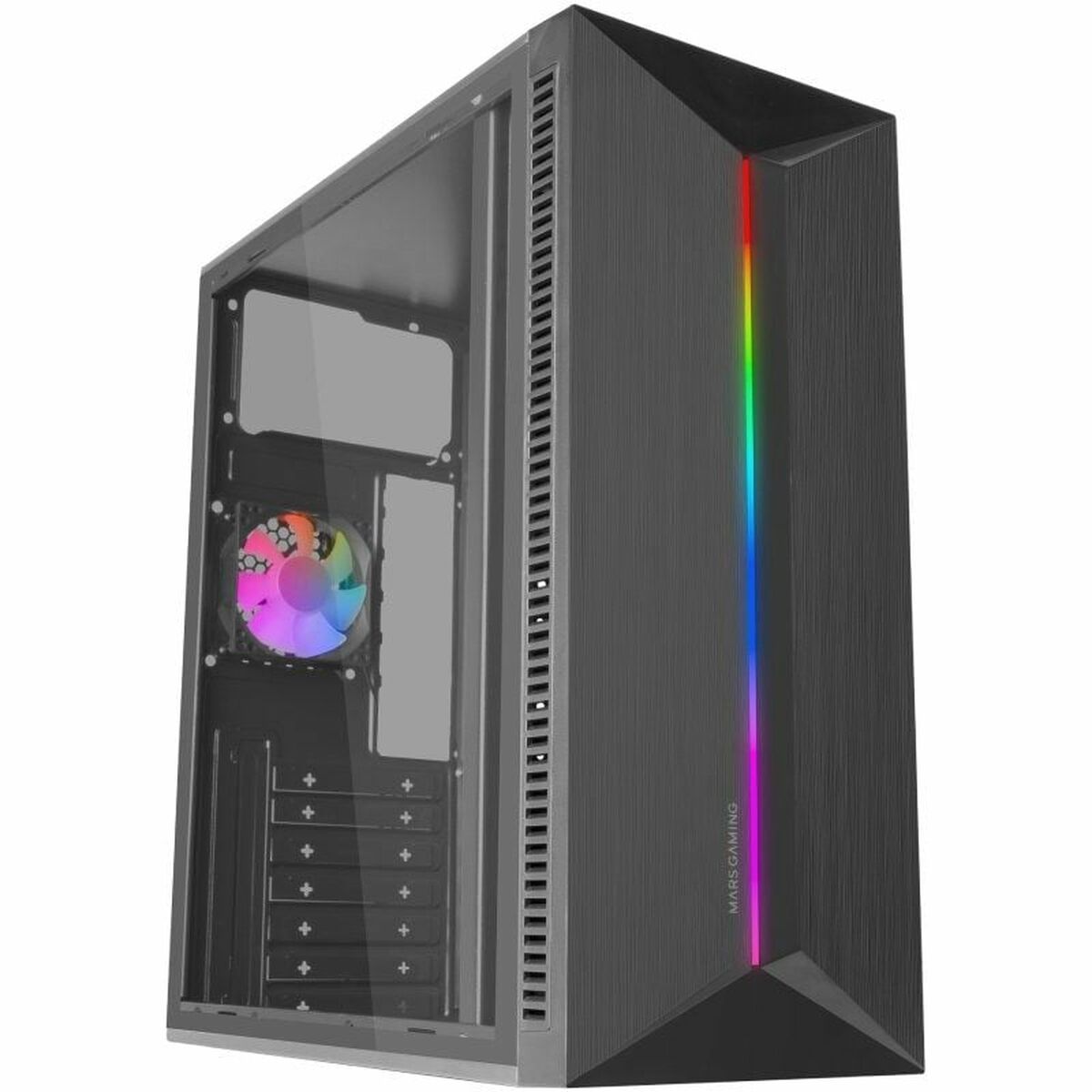 ATX Semi-tower Box Mars Gaming MCBLAZE Black