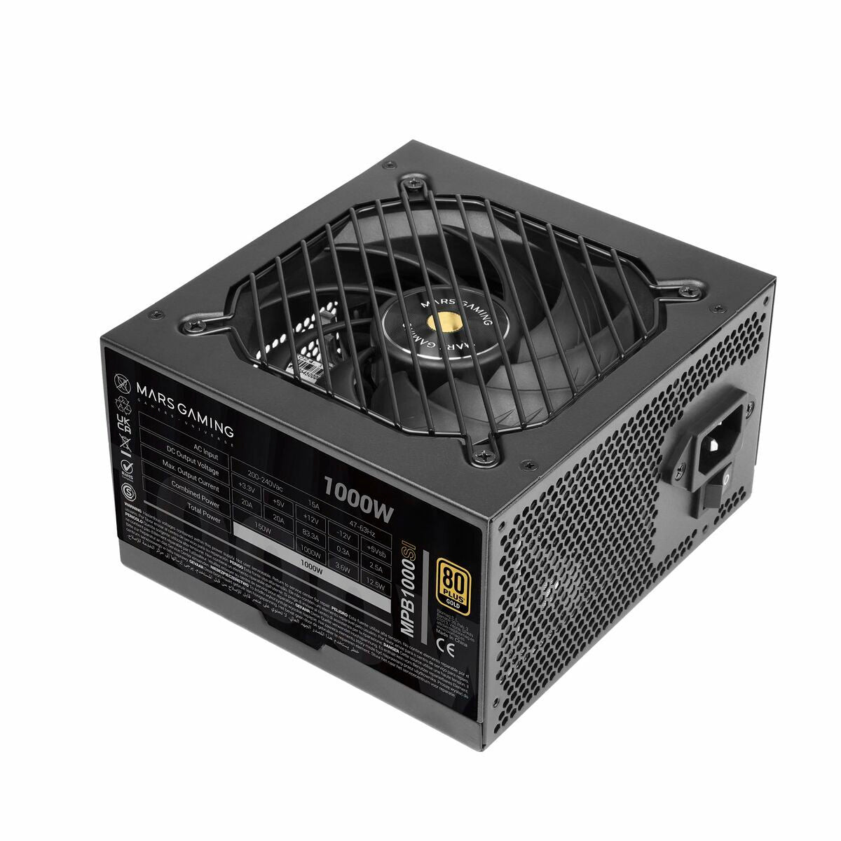 Power supply Mars Gaming MPB1000SI ATX 1000 W 80 Plus Gold