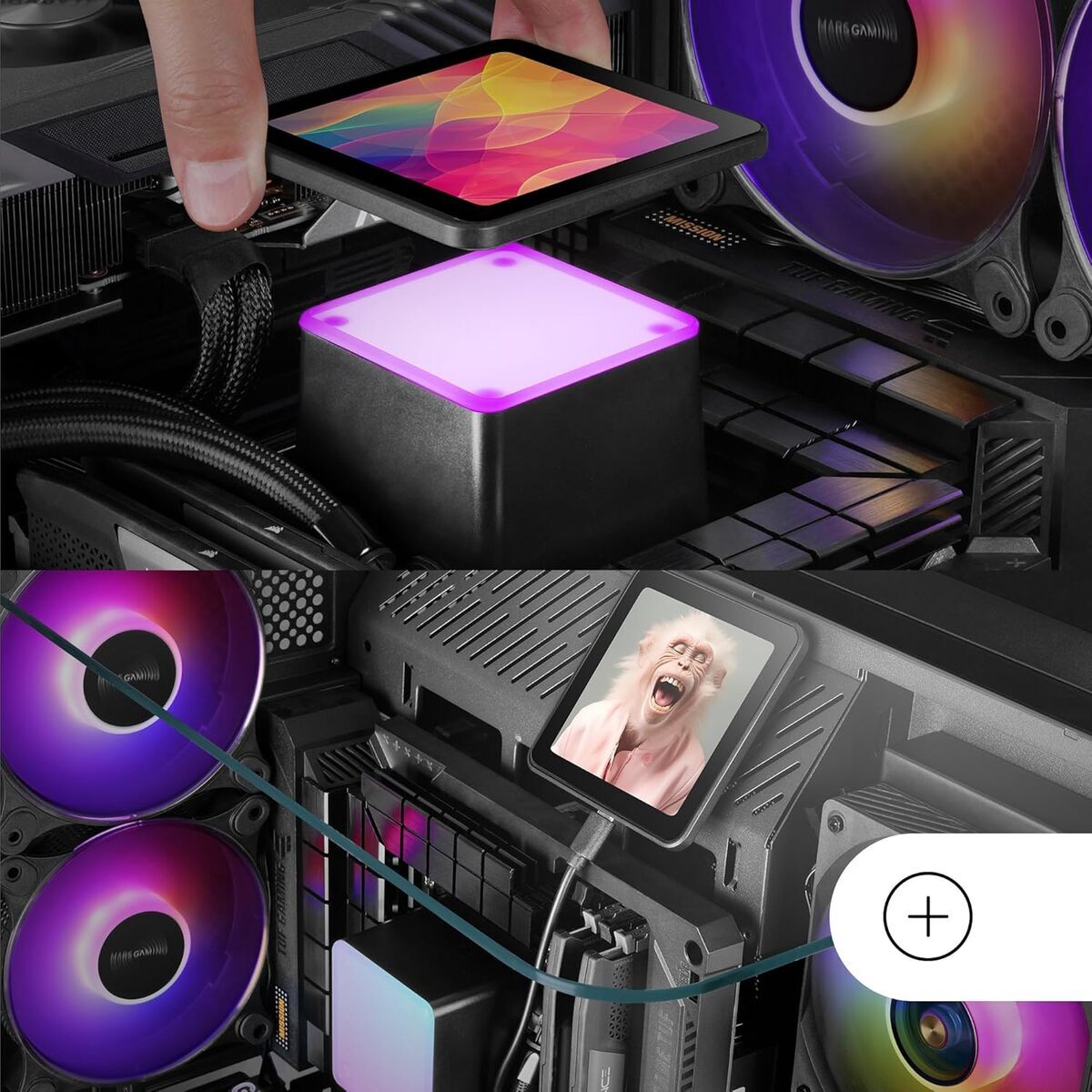 Cooling Base for a Laptop Mars Gaming MLVISIONPRO360