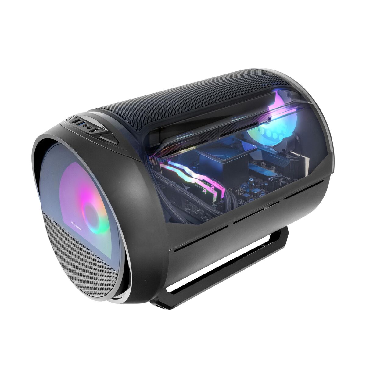 ATX Semi-tower Box Mars Gaming MCCYLON Black