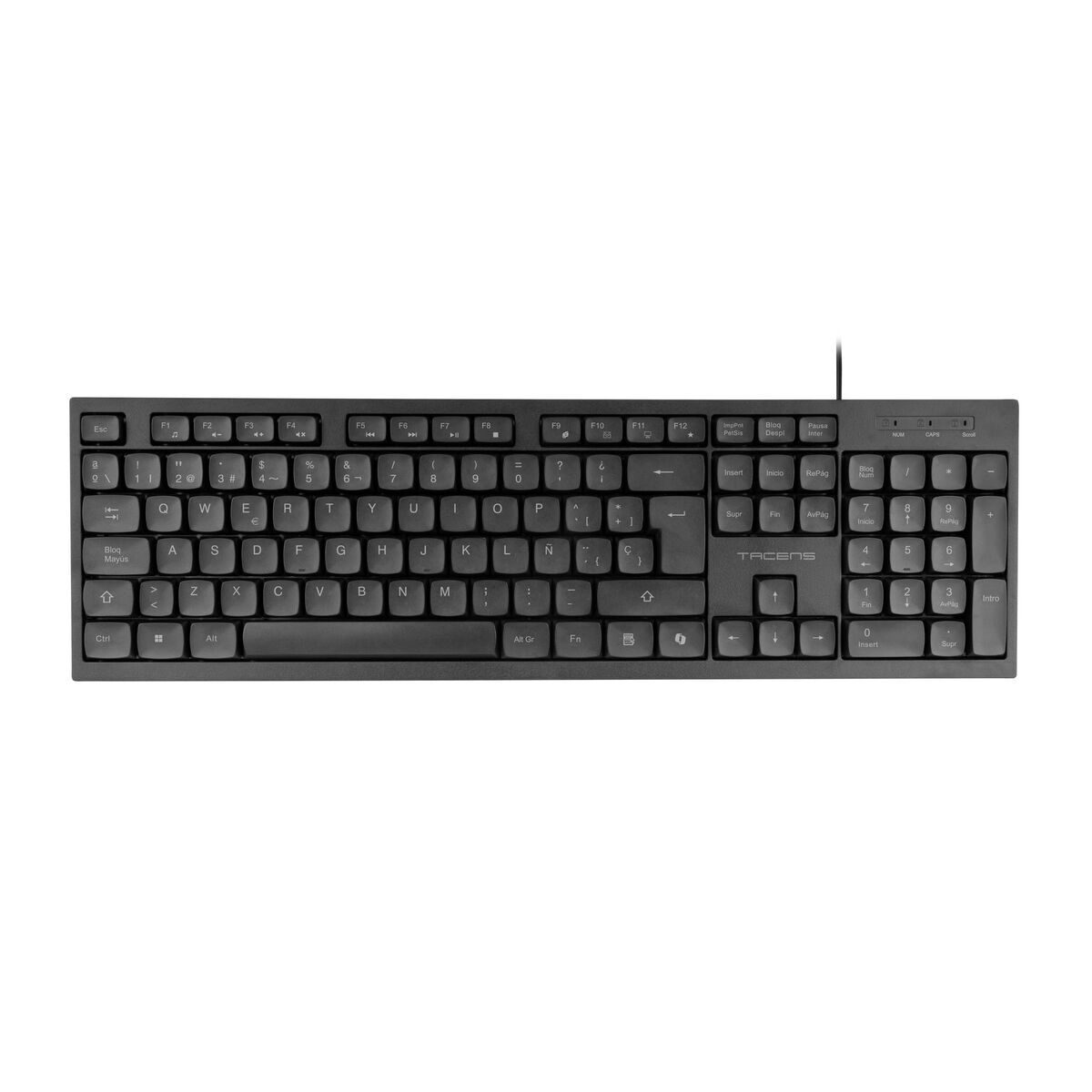 Numeric keyboard Tacens ACP02ES Black